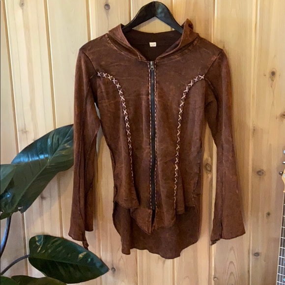 Tops - Boho elf style hoodie 🧝‍♀️